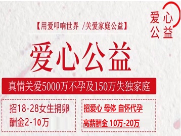 闵行捐卵助孕生子 爱心志愿者招募